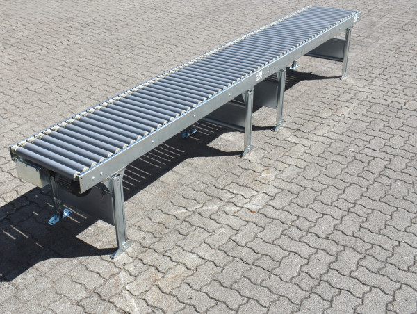 Soco System Rollenbahn Länge 3965 mm Rollenförderer Förderstrecke Förderbahn