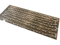 Sicherungskette l = 6.400 mm Rundstahl Edelstahlkette Schweiß Kette   Sicherungskette l = 6.400 mm Rundstahl Edelstahlkette Schweiß Kette