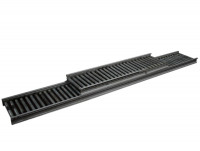 L5975 B500 Rollenbahn 2-teilig Rollenförderer Förderbahn Stückgut Transportbahn   L5975 B500 Rollenbahn 2-teilig Rollenförderer Förderbahn Stückgut Transportbahn