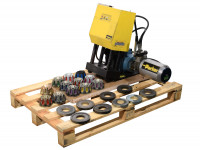 Parker Werkstatt-Schlauchpresse Parkrimp 1 80C-080 Crimpmaschine inkl Backensets Parker Werkstatt-Schlauchpresse Parkrimp 1 80C-080 Crimpmaschine inkl Backensets