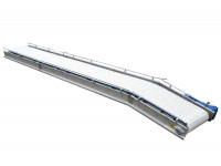 Steigförderband Edelstahl Profil Gliederband Kunststoff-Gliedergurt  Steigförderband Edelstahl Profil Gliederband Kunststoff-Gliedergurt