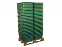 Drehstapelbehälter FB 600 SSI Schäfer 400x600x250 mm grün Kunststoffkiste 40 l Drehstapelbehälter FB 600 SSI Schäfer 400x600x250 mm grün Kunststoffkiste 40 l