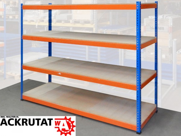 H1980 T770 L2450 Rapid Racking Weitspannregal Spanplattenregal Schwerlastregal