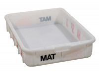 Drehstapelbehälter 450x650x120 mm Stapelbox 28 l Kunststoffkiste  Drehstapelbehälter 450x650x120 mm Stapelbox 28 l Kunststoffkiste