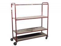 Etagenwagen 4-Ladeebenen Transportwagen Rollwagen Etagenwagen 4-Ladeebenen Transportwagen Rollwagen