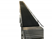 L22400 B800 Förderband Stückgut Gurtförderband Steigförderer Rollenbahn   L22400 B800 Förderband Stückgut Gurtförderband Steigförderer Rollenbahn