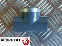 17 Stück GF Georg Fischer T-Stück 90° PVC-U d32-1" metrisch Rp 17 Stück GF Georg Fischer T-Stück 90° PVC-U d32-1" metrisch Rp