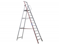 Hymer Plattformleiter 8080/12 Arbeitsleiter Arbeitsplattform DIN EN 131 Podestleiter Hymer Plattformleiter 8080/12 Arbeitsleiter Arbeitsplattform DIN EN 131 Podestleiter