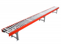 Rollenbahn angetrieben L6000 mm Förderstrecke  Rollenbahn angetrieben L6000 mm Förderstrecke
