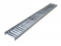 Demag Schwerkraftrollenbahn Förderbreite 600 mm Förderlänge 5.000 mm Tragrollen Stahl Demag Schwerkraftrollenbahn Förderbreite 600 mm Förderlänge 5.000 mm Tragrollen Stahl