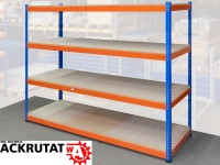 H1980 T770 L2450 Rapid Racking Weitspannregal Spanplattenregal Schwerlastregal H1980 T770 L2450 Rapid Racking Weitspannregal Spanplattenregal Schwerlastregal