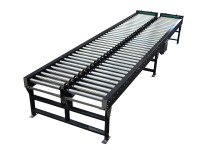 Trapo AG Doppel-Förderbahn Rollenbahn angetrieben Schwerkraftrollenbahn Länge 3.895 mm Trapo AG Doppel-Förderbahn Rollenbahn angetrieben Schwerkraftrollenbahn Länge 3.895 mm