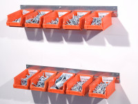 Metall-Wandschiene Montageschiene Stahlblech verzinkt  Metall-Wandschiene Montageschiene Stahlblech verzinkt