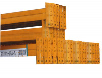 10x Jungheinrich Typ T Längstraversen 3700x120x50 mm Querbalken Stahlregal   10x Jungheinrich Typ T Längstraversen 3700x120x50 mm Querbalken Stahlregal