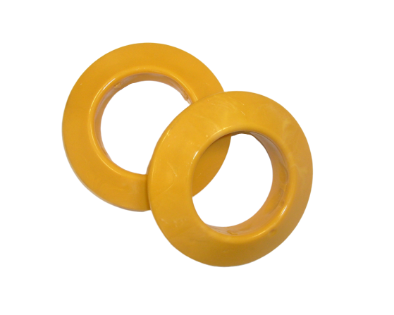 10 Stützring Form A Ø 89 x 133 mm Gummiring Tragrolle Förderband 