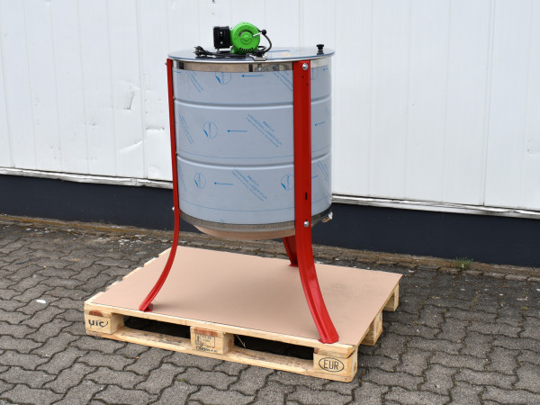 Bienen Ruck Vierwaben-Selbstwende-Honigschleuder Imkerzentrifuge 110W Motor