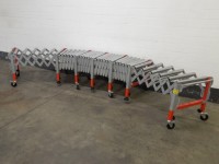 L 6000 B 490 Rollenbahn Scherenrollenbahn Universal Scherenbahn Förderbahn L 6000 B 490 Rollenbahn Scherenrollenbahn Universal Scherenbahn Förderbahn