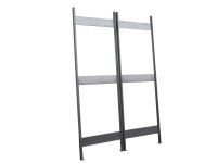 2x Meta Regalrahmen B835 H2500 Fachbodenregal verzinkt 2x Meta Regalrahmen B835 H2500 Fachbodenregal verzinkt