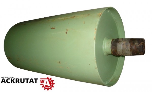 Umlenktrommel Stahltrommel Förderband Trommel Walze RL=600 mm Ø 320 mm