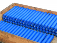 Stork Tragrollen Kunststoffrollen RL 345 mm blau  Stork Tragrollen Kunststoffrollen RL 345 mm blau