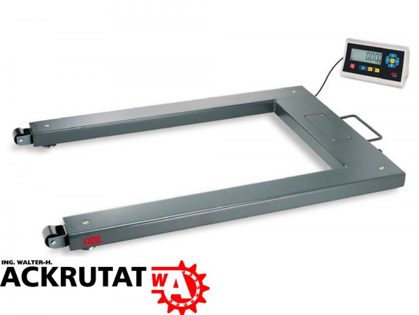 ADE PWL+STAN07 Palettenwaage lackiert Waage 1500 kg Industriewaage 1048-1500