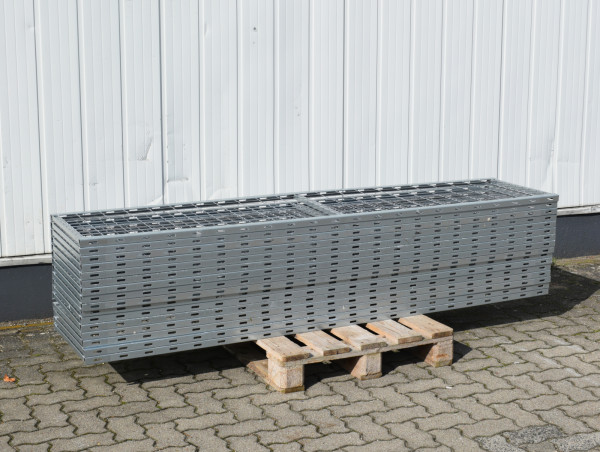 Stahlgitter Rückwandgitter Breite 2.200 mm Hoehe 500 mm Palettenregal Absperrzaun Stahl
