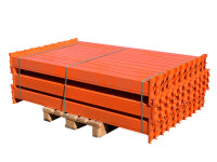 SLP Palettenregal Balken orange lackiert LW1815  SLP Palettenregal Balken orange lackiert LW1815