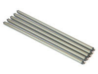 5x Tragrollen für Rollenbahn Ø 30 mm, Länge 800 mm, Kunststoff, Federachse glatte Welle 8 mm 5x Tragrollen für Rollenbahn Ø 30 mm, Länge 800 mm, Kunststoff, Federachse glatte Welle 8 mm