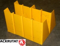 8x Pfostenschutzprofile Rammschutz Säulenanfahrschutz Regalauffahrschutz 8x Pfostenschutzprofile Rammschutz Säulenanfahrschutz Regalauffahrschutz
