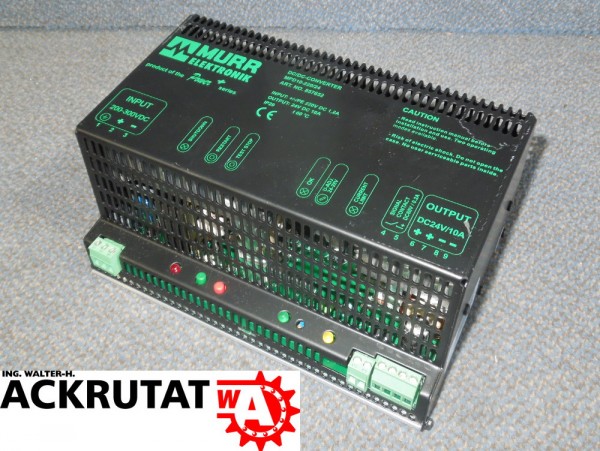 Murr MPD10-220/24 Gleichrichter Modul Konverter 10A 857652 DC/DC Netzteil Trafo