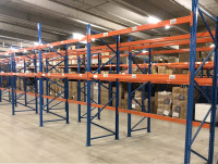 Stow Palettenregal Hochregal Pal Rack Lagerregal Stahl lackiert Stow Palettenregal Hochregal Pal Rack Lagerregal Stahl lackiert