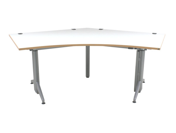 Breite/Tischvorderkante 158 cm, elektrischer Schreibtisch, höhenverstellbar