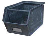 Metall Lagerfix Sichtlagerkästen Regalkasten Stapelbehälter Metall Lagerfix Sichtlagerkästen Regalkasten Stapelbehälter