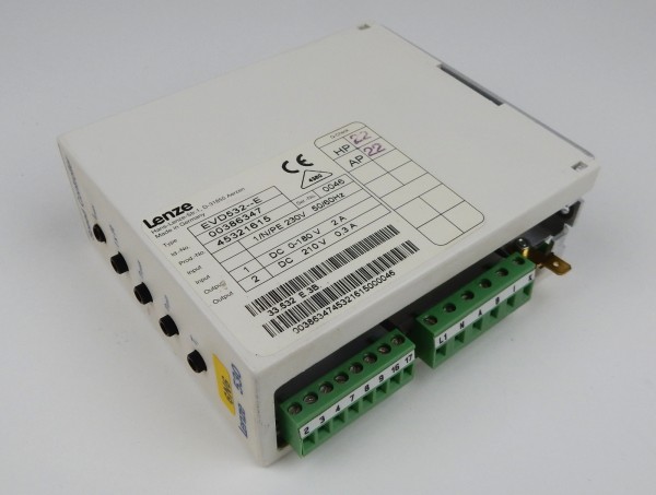 Lenze Drehzahlregler EVD 532--E 0,36 kW Antriebsregler Speed Controller Regler