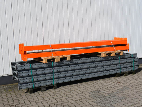 Bito PL38 Palettenregal Hoehe 4200 mm Laenge 22.440 mm Hochregal Schwerlastregal