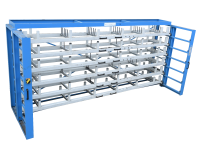 Bartels Kassettenschubfachregal 5.690x1.020x2.560 mm BxTxH Langgutregal Stahl Bartels Kassettenschubfachregal 5.690x1.020x2.560 mm BxTxH Langgutregal Stahl