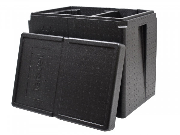 EPP Thermo Box Abm 685 x 485 x 365 mm Warmhaltebox Kühlbox Isolierbox ROT 