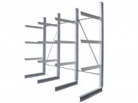 Kragarmregal IPE 160 einseitig 750 kg je Arm verschiedene Regalhöhen und -längen Kragarmregal IPE 160 einseitig 750 kg je Arm verschiedene Regalhöhen und -längen