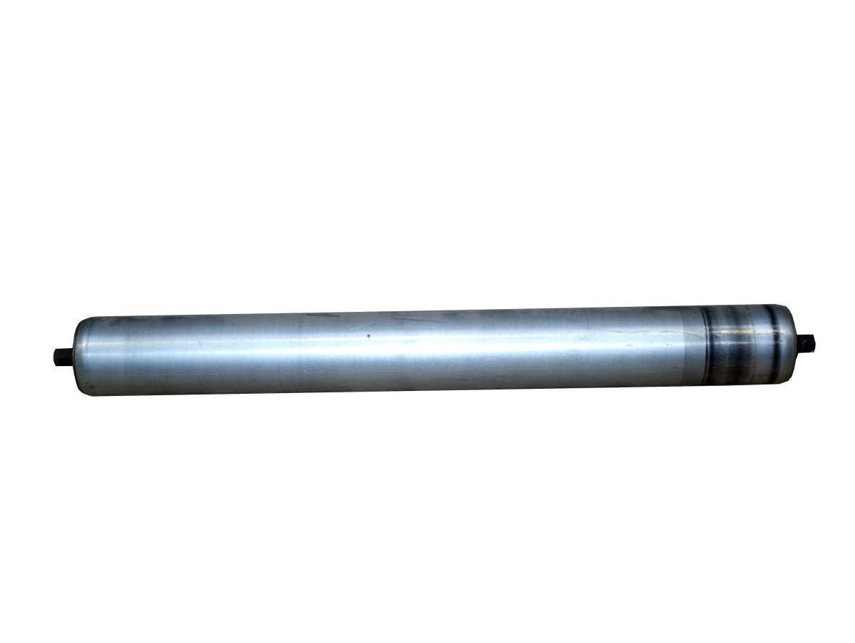 5x Tragrollen Länge 440 mm 50 mm für Rollenbahn Normrolle Stahlrolle