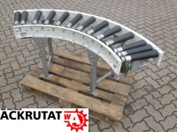 Rollenbahnkurve 90° Rollenkurvenförderer L1650 Rollenbahn Antrieb Kurve Rollenbahnkurve 90° Rollenkurvenförderer L1650 Rollenbahn Antrieb Kurve