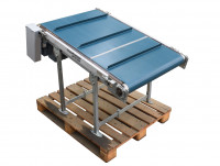 Förderband L1340 B790 Transnorm System Steigförderer Transportband Stollengurt Förderband L1340 B790 Transnorm System Steigförderer Transportband Stollengurt