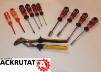 Werkzeug Set 11 Teile ORBIS Schraubendreher Rohrzange Torx Steckschlüssel Werkzeug Set 11 Teile ORBIS Schraubendreher Rohrzange Torx Steckschlüssel