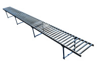 Schwerkraftrollenbahn Förderbahn L7.640 B640 H680 mm Rollenförderer Tragrollen Schwerkraftrollenbahn Förderbahn L7.640 B640 H680 mm Rollenförderer Tragrollen