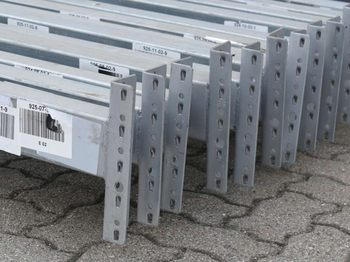 2x Dexion P90 Traversen – Verzinkt, LW 2700 Mm – Für Palettenregale, Gebraucht