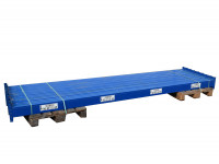 Palettenregal Traverse Regalbalken Auflage Schäfer PR 600 blau Palettenregal Traverse Regalbalken Auflage Schäfer PR 600 blau