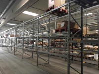 Palettenregal Dexion S4 gebraucht Höhe 5.560 mm LW 2700 mm Schwerlastregal Palettenregal Dexion S4 gebraucht Höhe 5.560 mm LW 2700 mm Schwerlastregal