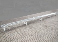 Rollenbahn L12000 RL590 Förderbahn Transportbahn Förderstrecke Schwerkraftbahn Rollenbahn L12000 RL590 Förderbahn Transportbahn Förderstrecke Schwerkraftbahn