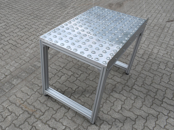 Kugeltisch Kugelrollentisch Packtisch 1280x805 mm Versandtisch Arbeitstisch