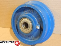 Spurkranzrad Torwegge Schwerlastrad Gusseisen GG 20 SP x 125 Kugellager Rad Spurkranzrad Torwegge Schwerlastrad Gusseisen GG 20 SP x 125 Kugellager Rad