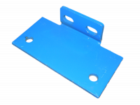 2x Schäfer PR600 Palettenregal Rahmen Fußplatte 90x165 mm 2x Schäfer PR600 Palettenregal Rahmen Fußplatte 90x165 mm